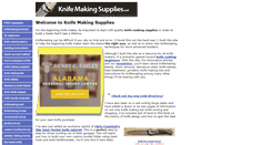 Desktop Screenshot of knife-making-supplies.net